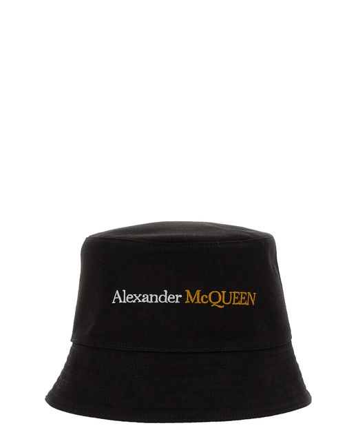 Alexander McQueen bucket hat with logo