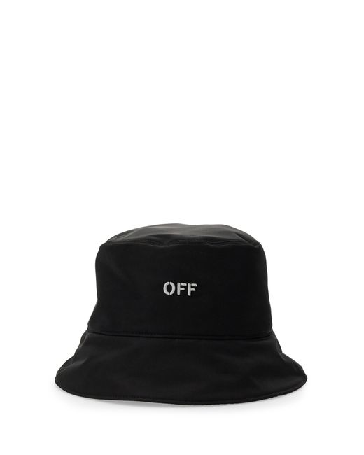 Off-White bucket hat with logo