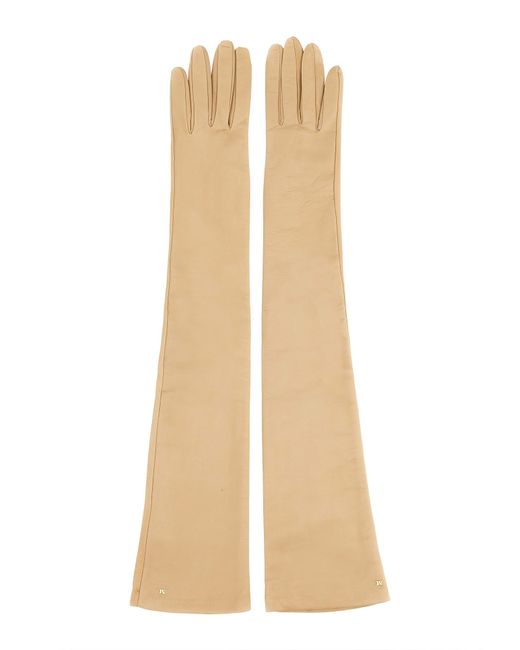Max Mara long gloves.