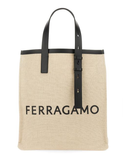 Ferragamo tote bag with logo