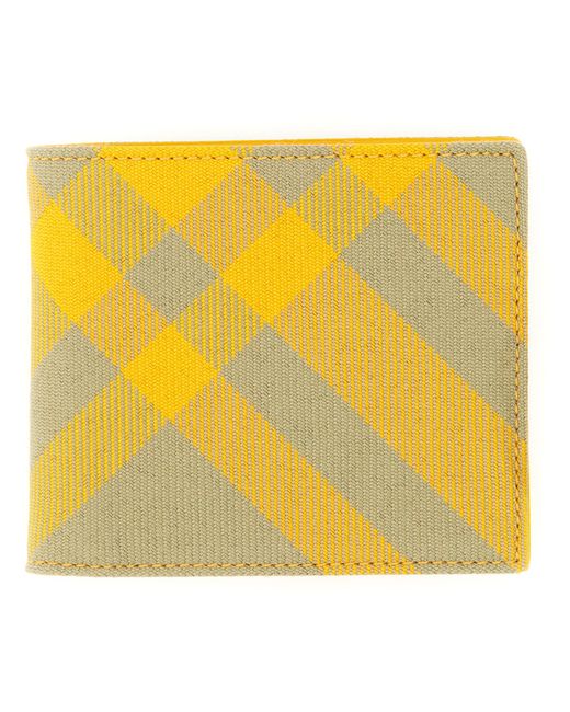 Burberry bifold check wallet