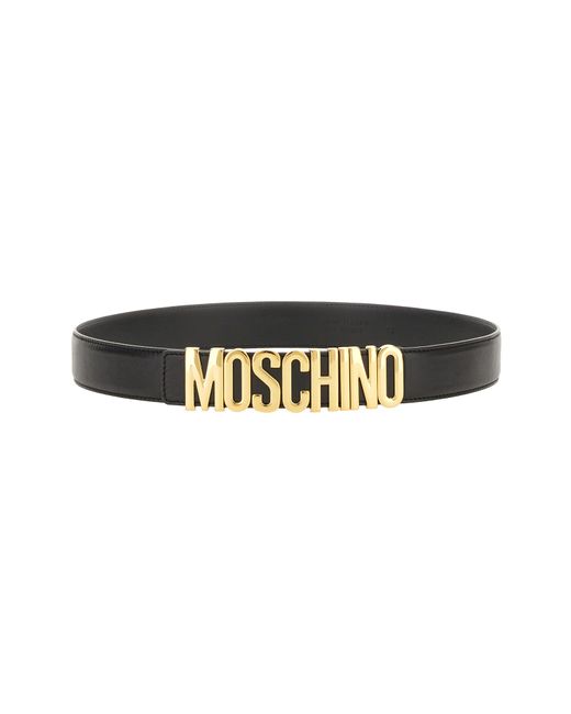 Moschino belt with logo