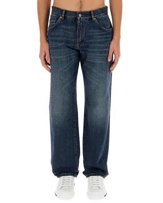 Dolce & Gabbana jeans with logo plaque