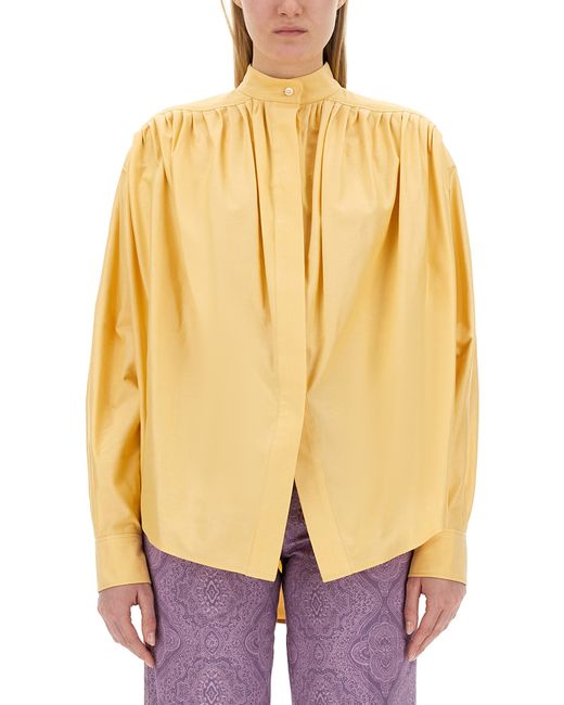 Etro cotton poplin blouse