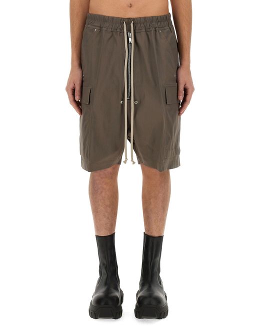 Rick Owens cotton bermuda shorts