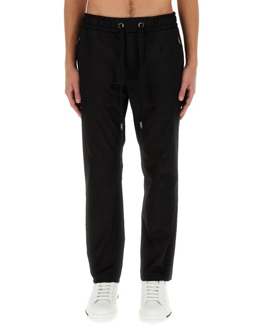 Dolce & Gabbana jogging pants with plaque