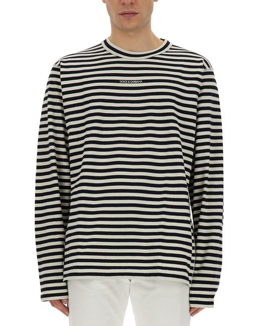 Dolce & Gabbana t-shirt with stripe pattern
