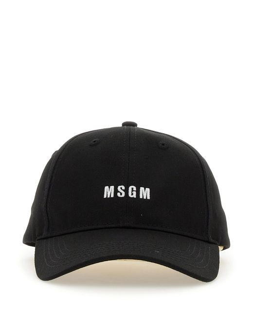 Msgm baseball hat with logo