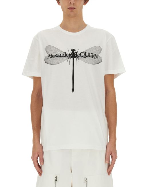 Alexander McQueen dragonfly t-shirt