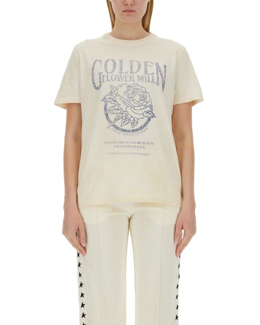 Golden Goose logo print t-shirt