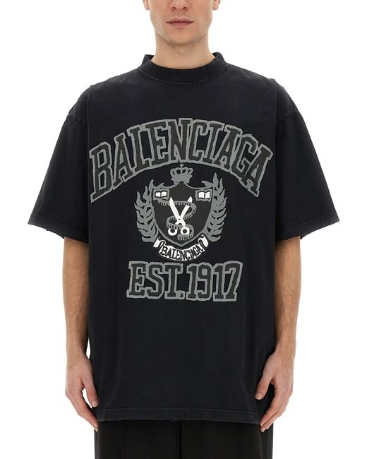 Balenciaga logo print t-shirt