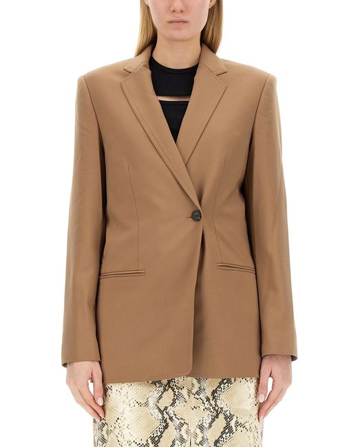 Helmut Lang single-double breasted blazer