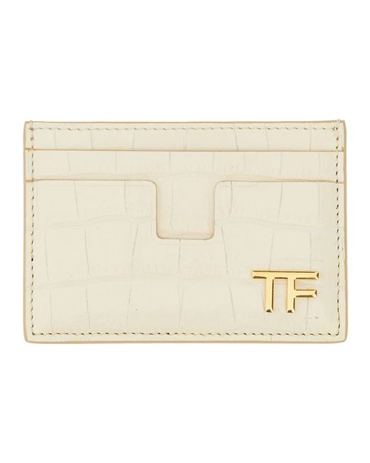 Tom Ford card holder with logo