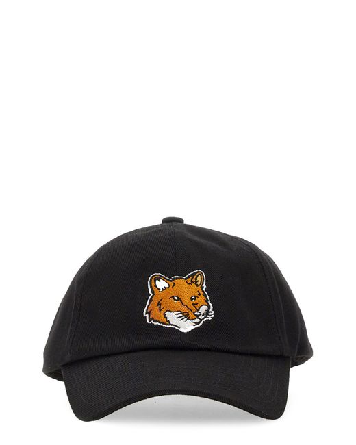 Maison Kitsuné fox head baseball hat