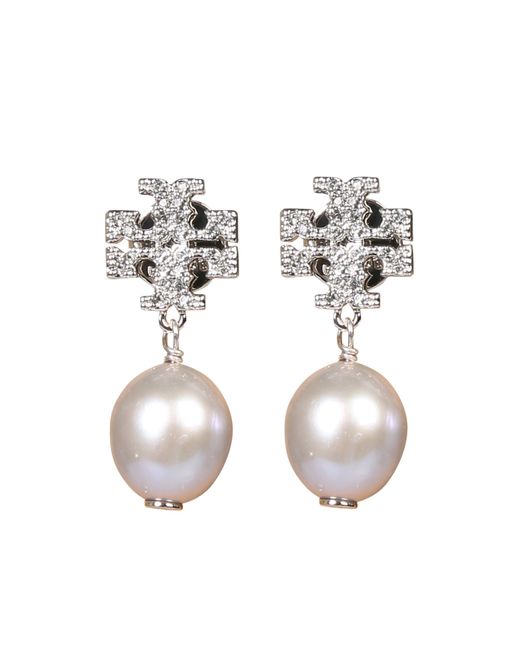 Tory Burch kira earrings with pearl