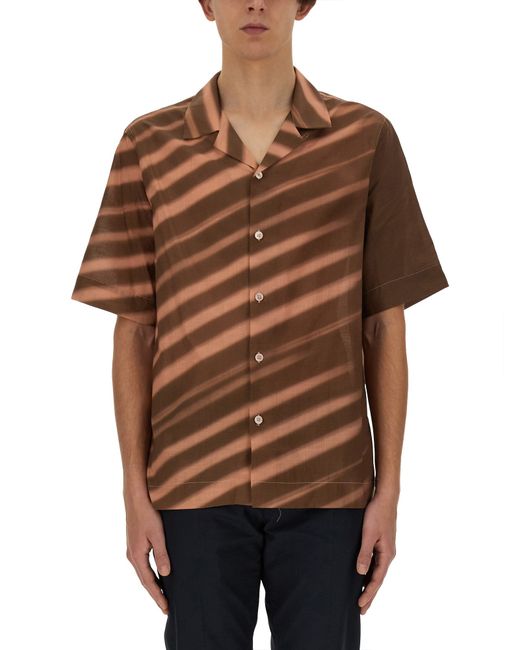 Paul Smith stripe print shirt