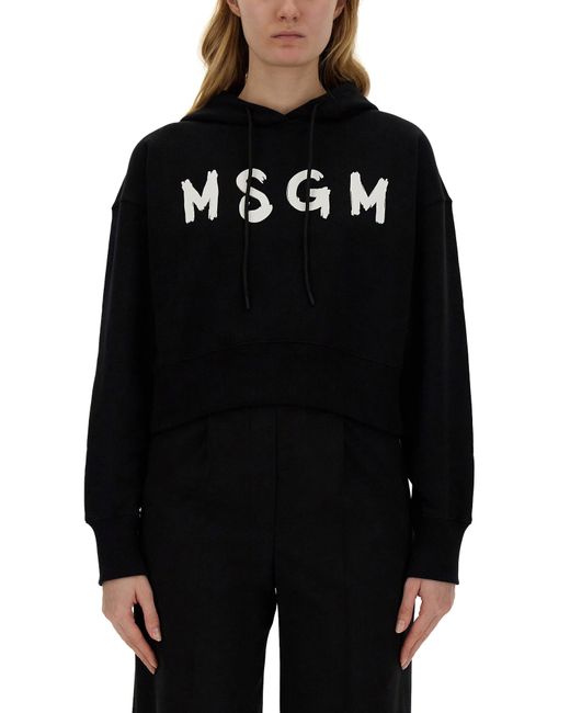 Msgm sweatshirt with logo