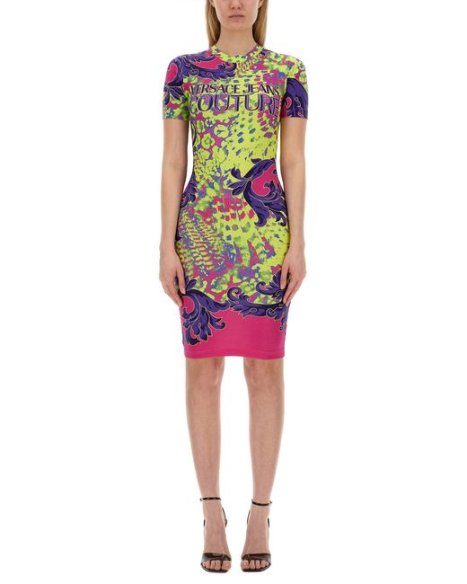 Versace Jeans Couture dress with print