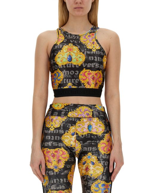Versace Jeans Couture top with print
