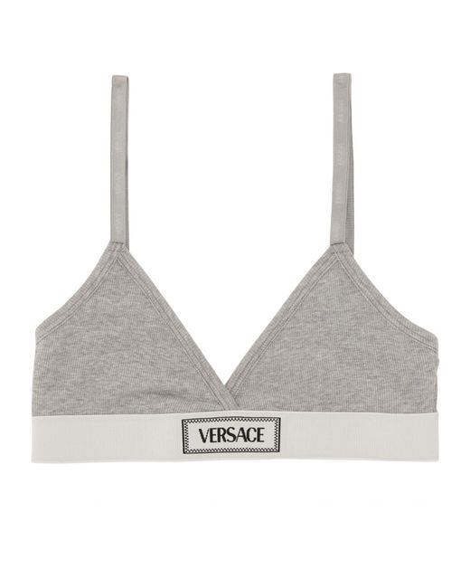 Versace bralette with logo