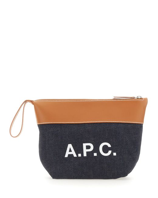 A.P.C. . axel clutch with print