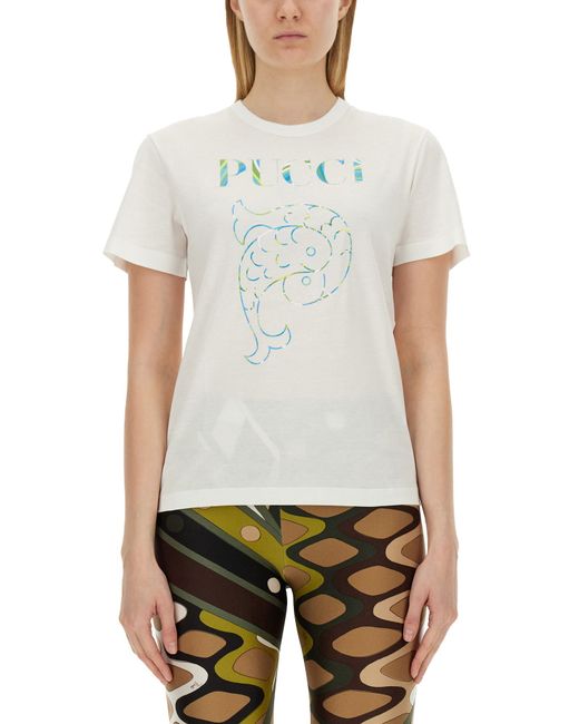 Pucci t-shirt with print