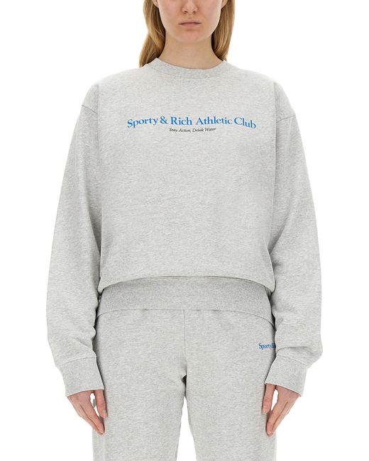 Sporty & Rich sweatshirt with logo