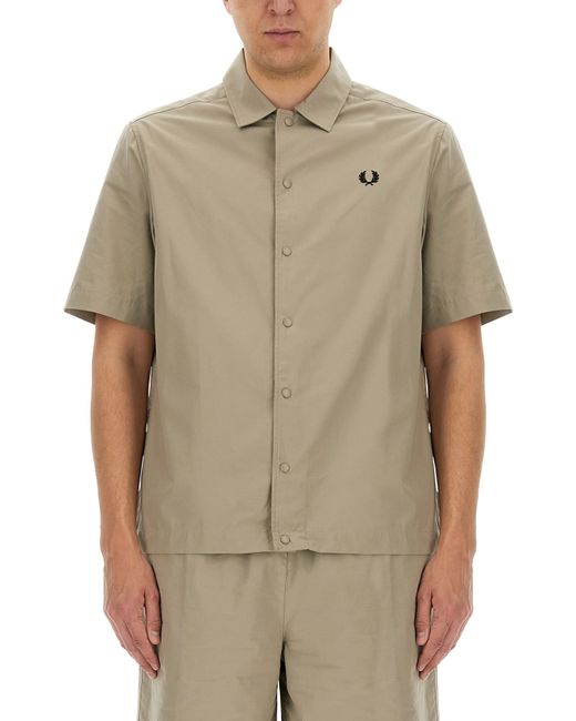 Fred Perry shirt with logo embroidery