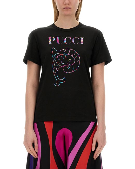 Pucci t-shirt with logo