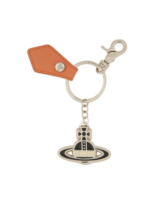 Vivienne Westwood keychain with orb logo