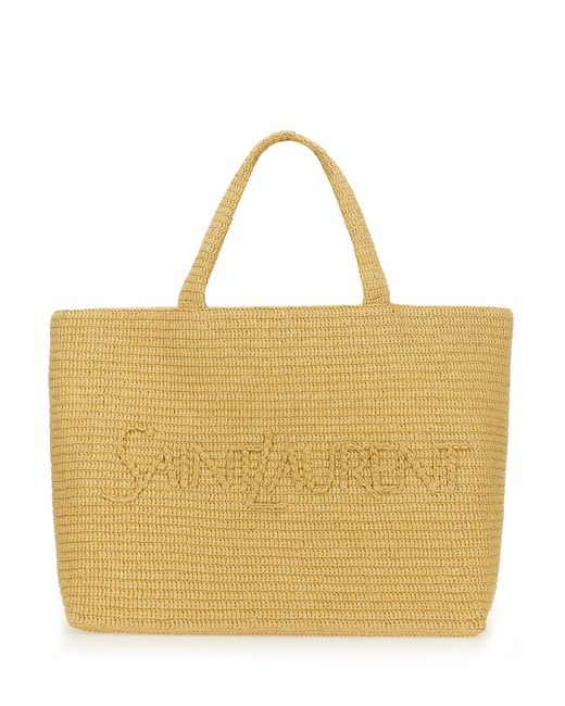 Saint Laurent tote bag with logo