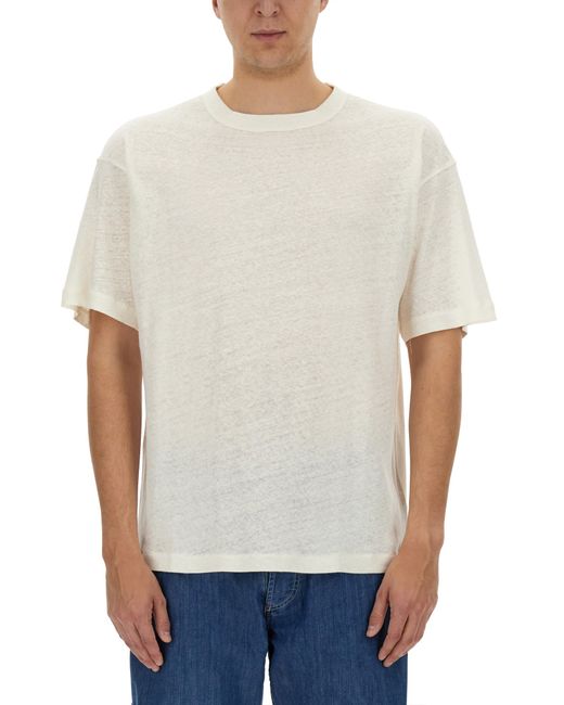 Ymc cotton and linen t-shirt