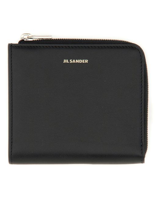 Jil Sander leather card holder