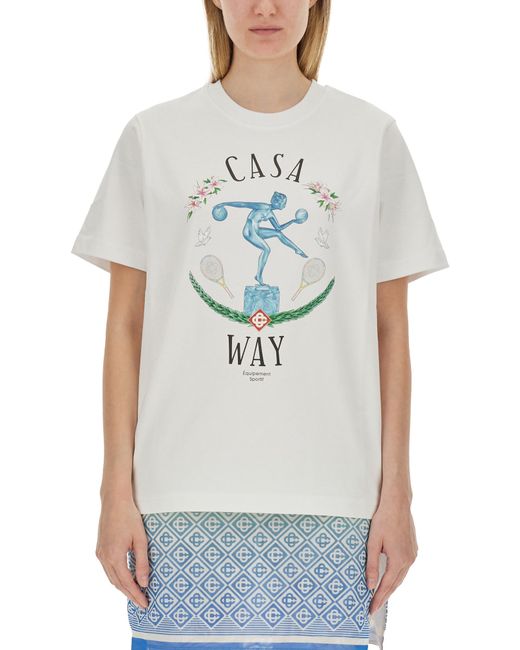 Casablanca t-shirt with logo