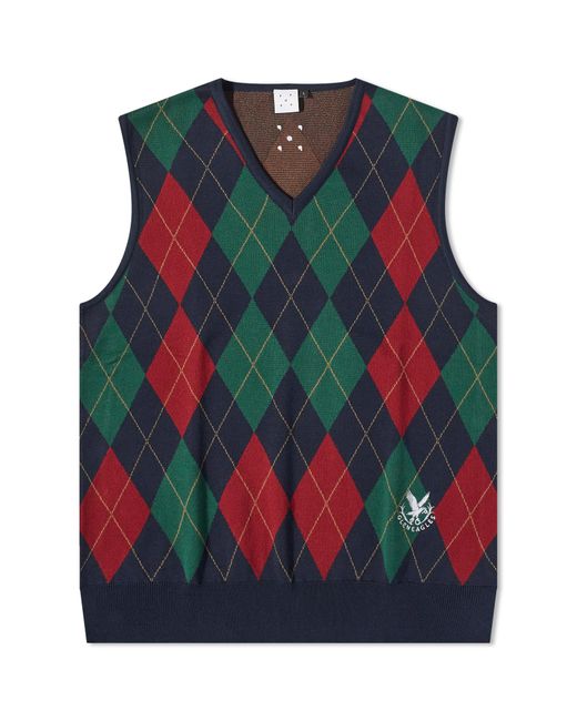 Pop Trading Company x Gleneagles by END. Knitted Vest in Medium Clothing