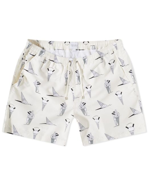 Sunspel Ice Cream Short in Print Large END. Clothing