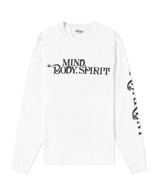 Awake Ny Long Sleeve Mind Body T-Shirt in Large END. Clothing