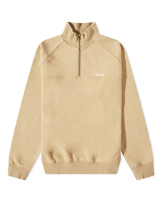 Foret Vast Half Zip Sweat in Small END. Clothing