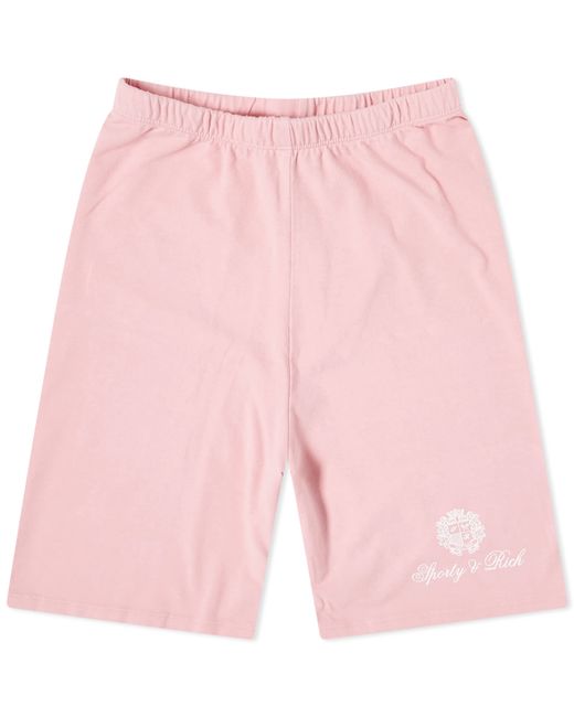 Sporty & Rich Country Crest Biker Cycling Short in END. Clothing