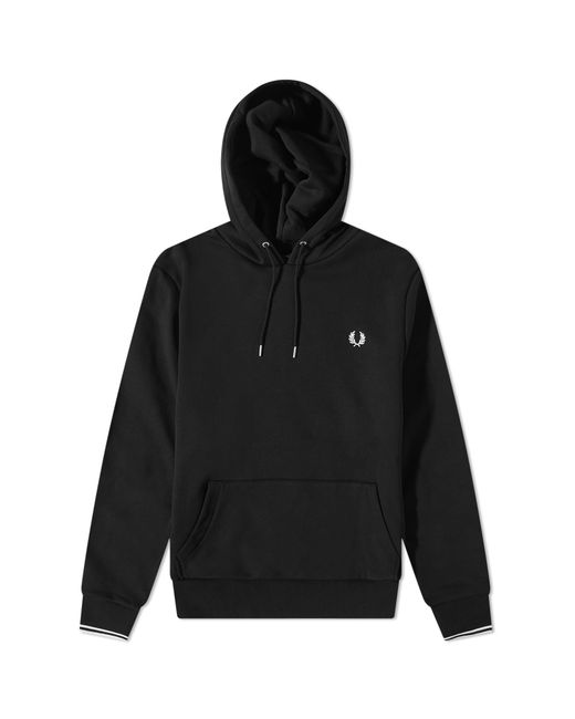 Fred Perry Logo Popover Hoody in Small END. Clothing