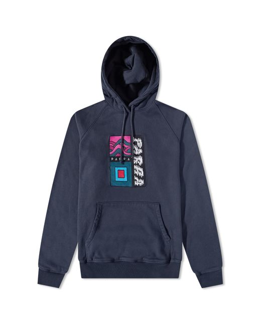 By Parra Wave Block Tremors Hoody in Large END. Clothing