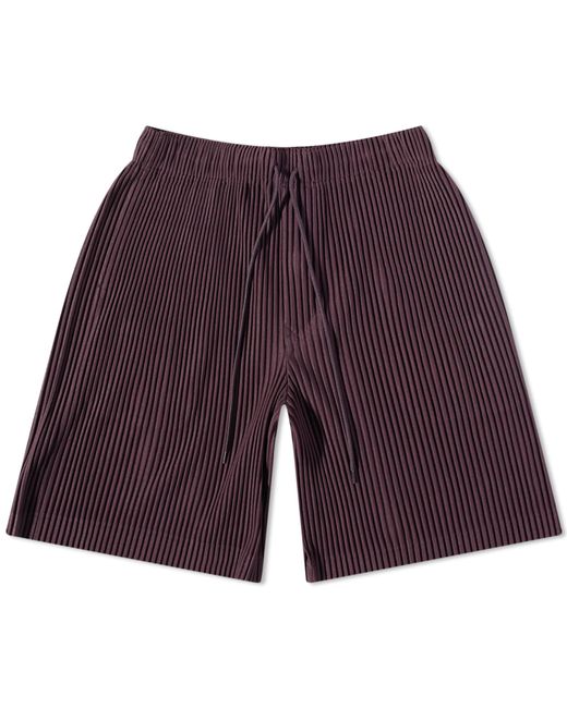 Homme Pliss Issey Miyake Pleated Drawstring Short in Small END. Clothing