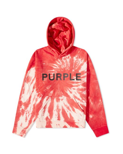 Purple Brand Swirl Dye Hoody in END. Clothing