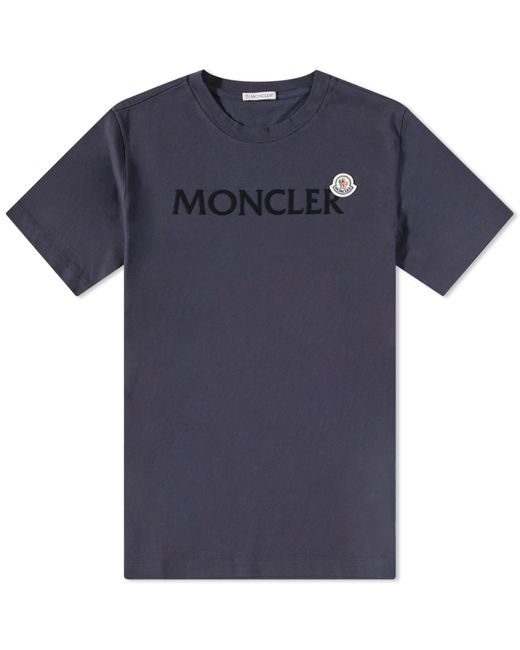 Moncler Text Logo T-Shirt in END. Clothing