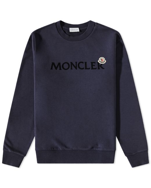 Moncler Trademark Logo Crew Sweat in X-Small END. Clothing