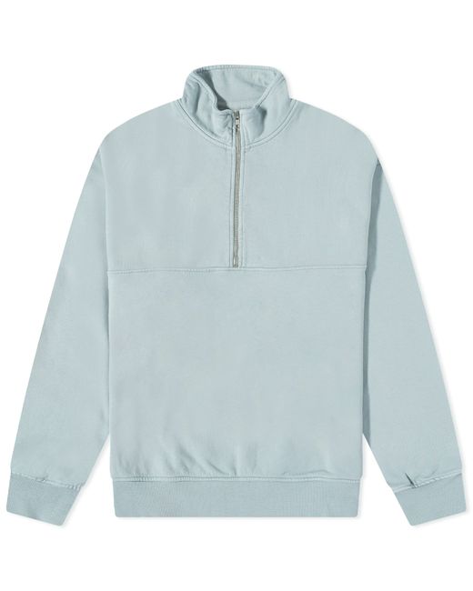 Colorful Standard Organic Quarter Zip Popover Sweat in END. Clothing