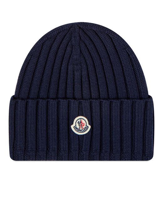 Moncler Logo Beanie Hat in END. Clothing
