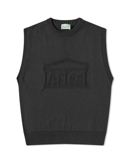 Aries Recycled Reverse Knit Temple Vest in Large END. Clothing