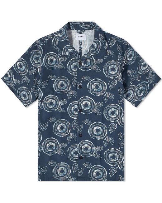 Nn07 Ole Printed Vacation Shirt in END. Clothing