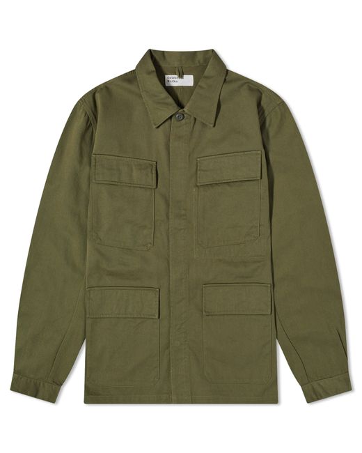 Universal Works Twill Fatigue Jacket in Large END. Clothing